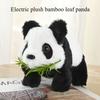 1PC Electric Music Toy Simulation Plush National Treasure Panda Walking Wagging Tail Electronic Pet Doll Children's Toy