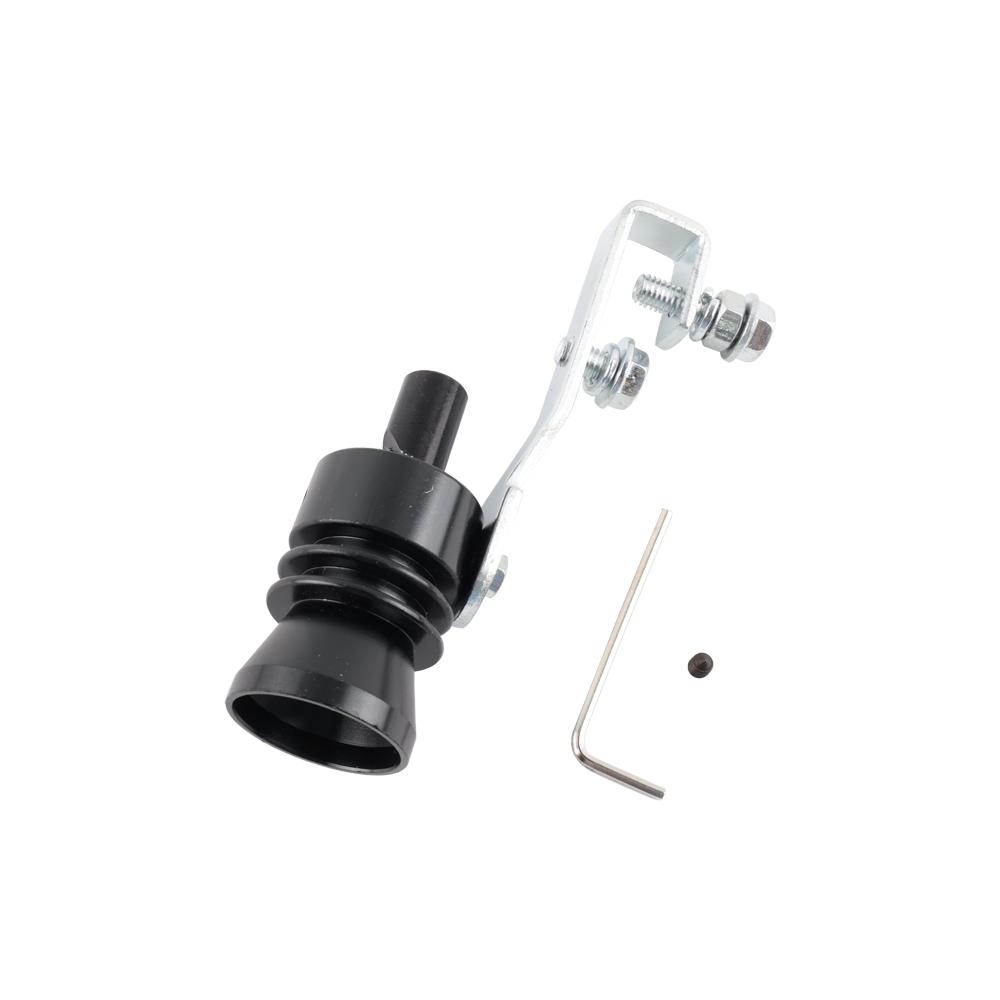 Мотоцикл выхлопной автомобиль поддельный турбо свисток труба звук глушитель продувочный клапан универсальный симулятор