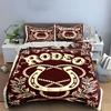 Horseshoe, rope, floral accents. Bedding sets Duvet cover sets Duvet covers Pillowcases(1 * Duvet Cover 2 * Pillowcases without duvet insert)