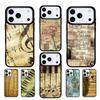 Клавиши пианино Винтажные ноты чехол для мобильного телефона Совместим с IPhone 17 16 15 14 13 12 11Pro Max 17 Air cover