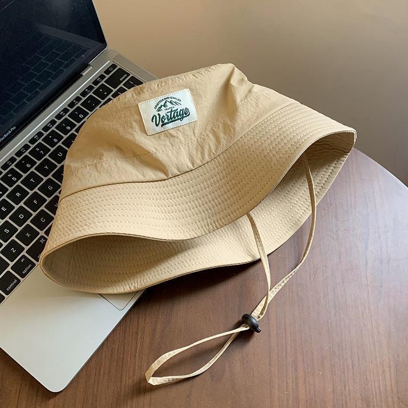 Summer Wide Koreanstyle Brim Bucket Hat For Women Breathable And Warm