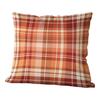 Throw Pillow Cover Colorful Plaid Pattern Pillow Cover 18x18 Inch