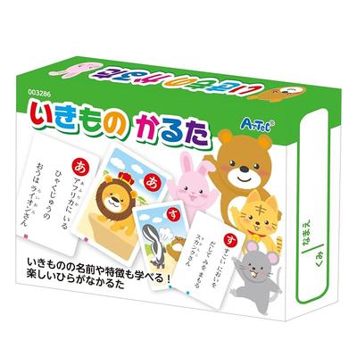 Artec Animal Karuta Бесплатная Карточная Игра Животные Игрушка для Игры в Помещении Образовательная Игрушка Подарок для Малыша 3286