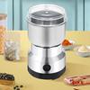Electric Coffee Grinder Portable Cereals Nuts Spices Beans Flour Grinder Machine Household Multifunctional Kitchen Chopper Blade