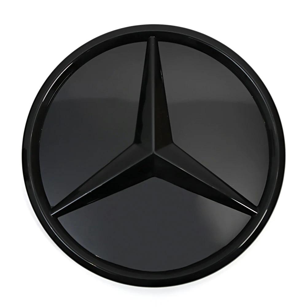 3D Mirror For Mercedes Benz E-Class W213 2016-20 E200 E250 Chrome Silver And Black Newest 3D Style Front Grille Star Emblem Logo