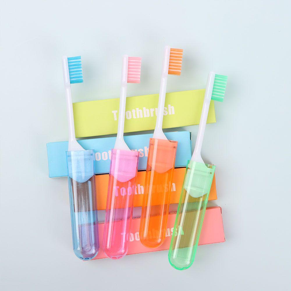 Health Travel Camping Portable Oral Cleaning Business Trip Outdoor Tooth Brush Folding Toothbrush