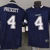 Dallas Cowboys Rugby Jersey Third Generation Deep Blue Team Apparel Men With Player Numbers 3 Pickens 4 Prescott 7 Diggs