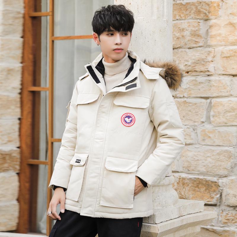 Мужская и женская повседневная зимняя рабочая одежда: Утепленное, Модное, Теплое Пальто для Пар