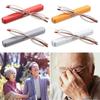 Elderly Metal Frame Slim Small Reading Glasses Resin Lens Vision Care Eyewear