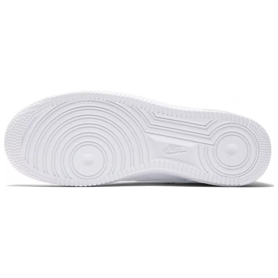 Nike Air Force 1 Кожа Удобные Универсальные Нескользящие Прочные Низкие Повседневные Кроссовки Женские кроссовки Белые AH0287-100