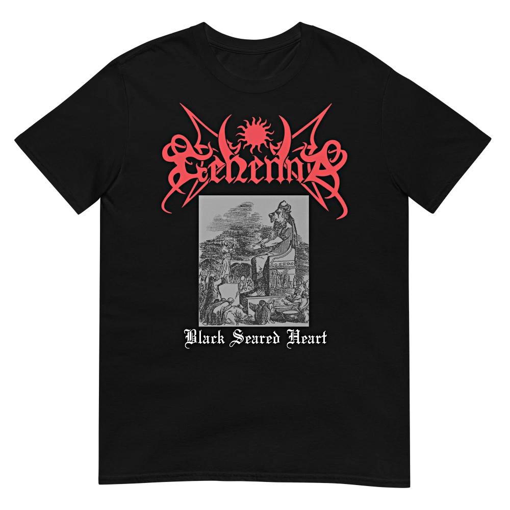GEHENNA "Black Seared Heart" (Red Logo) (One Sided) T-SHIRT