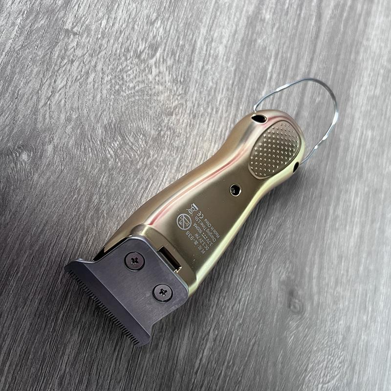 0,1 мм Т-образная машинка для стрижки волос, золотая машинка для стрижки волос, золотой, серебряный триммер для салона, 110 220 В, парикмахерский электрический триммер для стрижки
