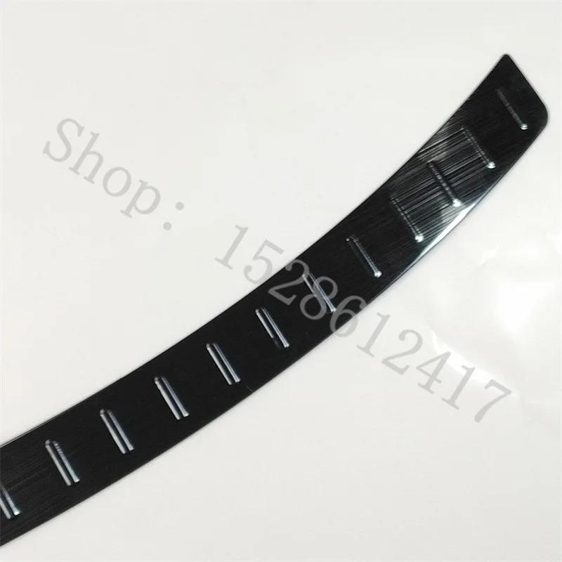 For Infiniti QX70 2013 2014-2019 Rear Door Bumper Protector sill plate/ Trunk Tread Plate Trim rear styling car accessories
