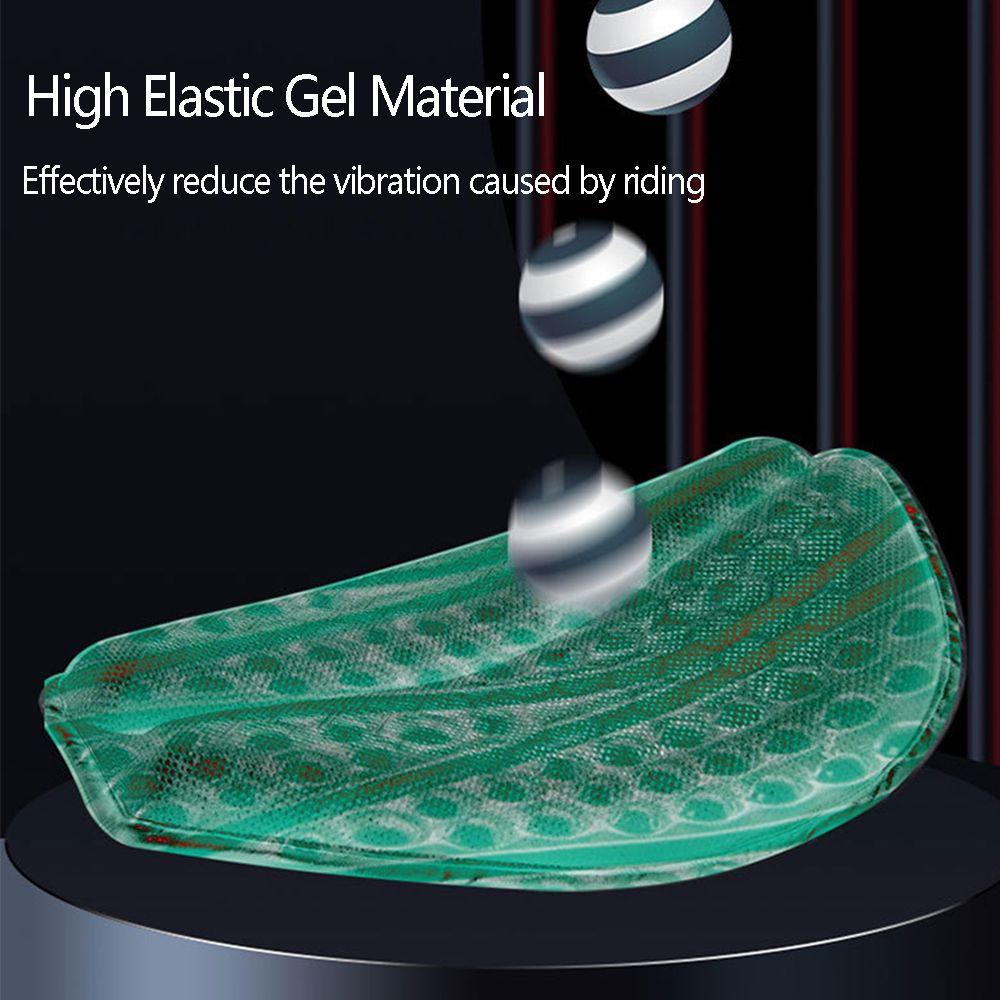 Комфортная противоскользящая подушка для сиденья мотоцикла, чехол для сиденья, гелевая подушка для сиденья, аксессуары для мотоциклов