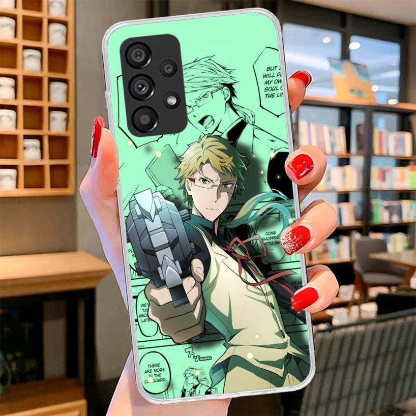 Чехол для телефона Bungo Stray Dogs Манга Для Samsung Galaxy A17 A37 A57 A16 A26 A36 A56 A15 A25 A35 A55 A14 A24 A34 A54 A13 A23 A33 A53