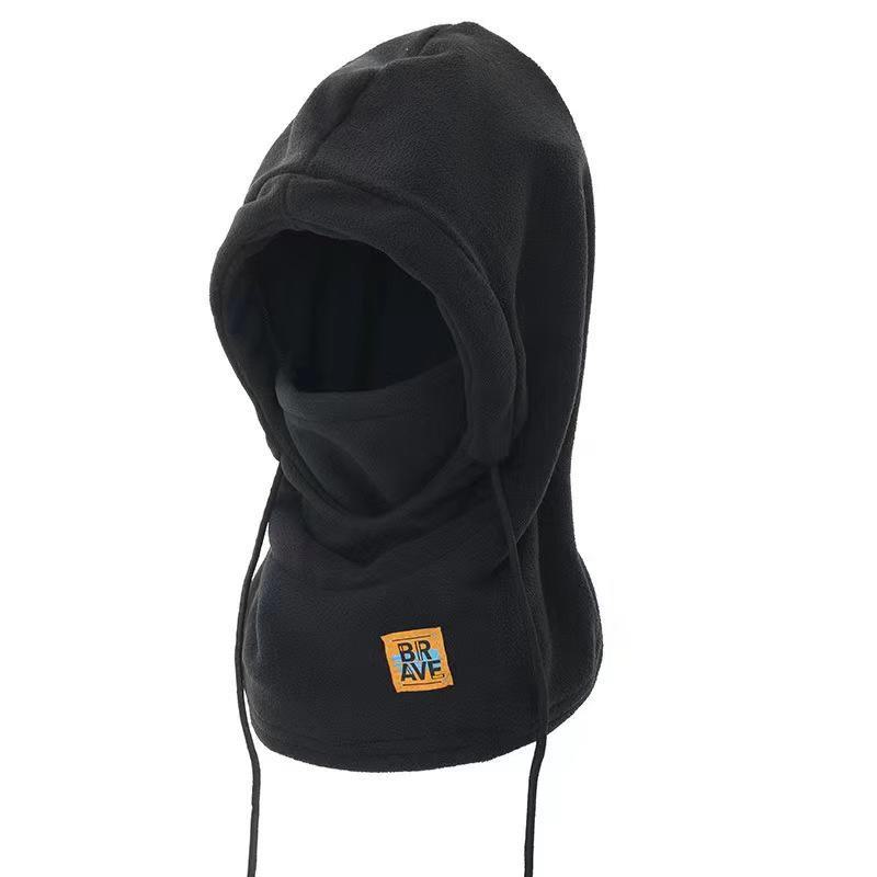 Ветрозащитная велосипедная маска унисекс с защитой шеи и лица - теплая, универсальный капюшон