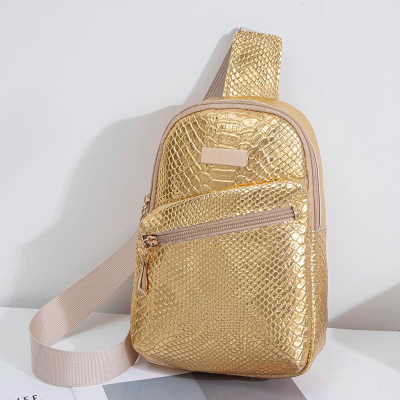 Нагрудная сумка с узором змеи, модная новая сумка-мессенджер большой вместимости, сумка для мобильного телефона, женская маленькая сумка-мессенджер