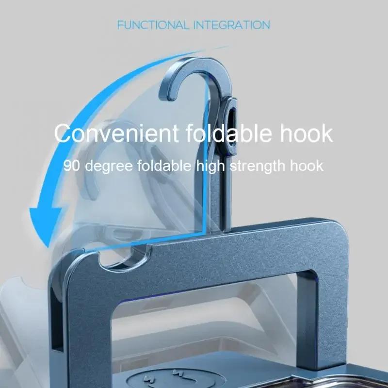 2 в 1 светодиодный вентилятор для палатки, многофункциональная водонепроницаемая перезаряжаемая лампа для кемпинга, потолочный вентилятор, портативный походный светильник, охлаждающий вентилятор