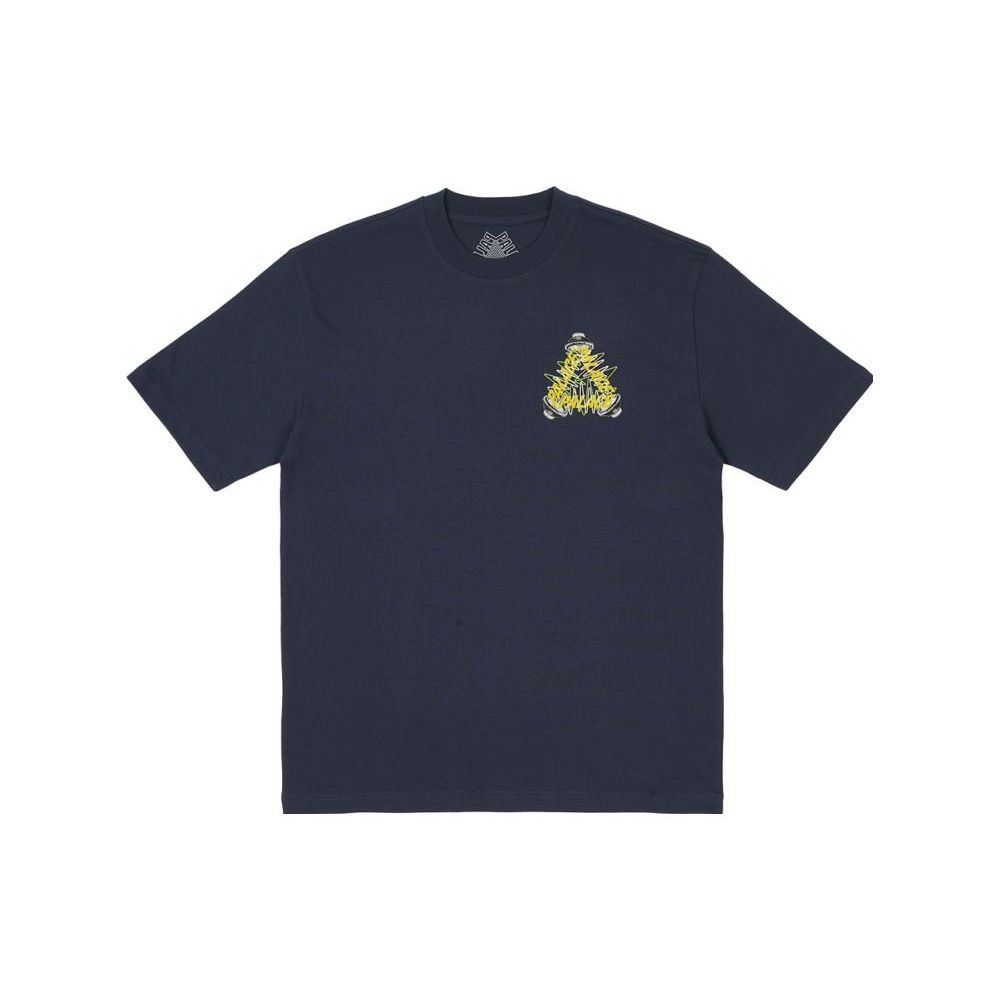 Palace Speaker P-3 T-Shirt Navy Unisex Tops Blue P25TS247