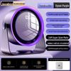 Compact Rechargeable Desk Fan with Silent Cooling