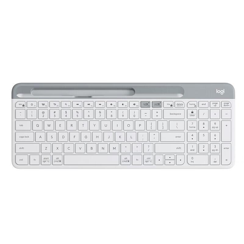 Беспроводная клавиатура Logitech K580 Multi-Device Slim - Белая