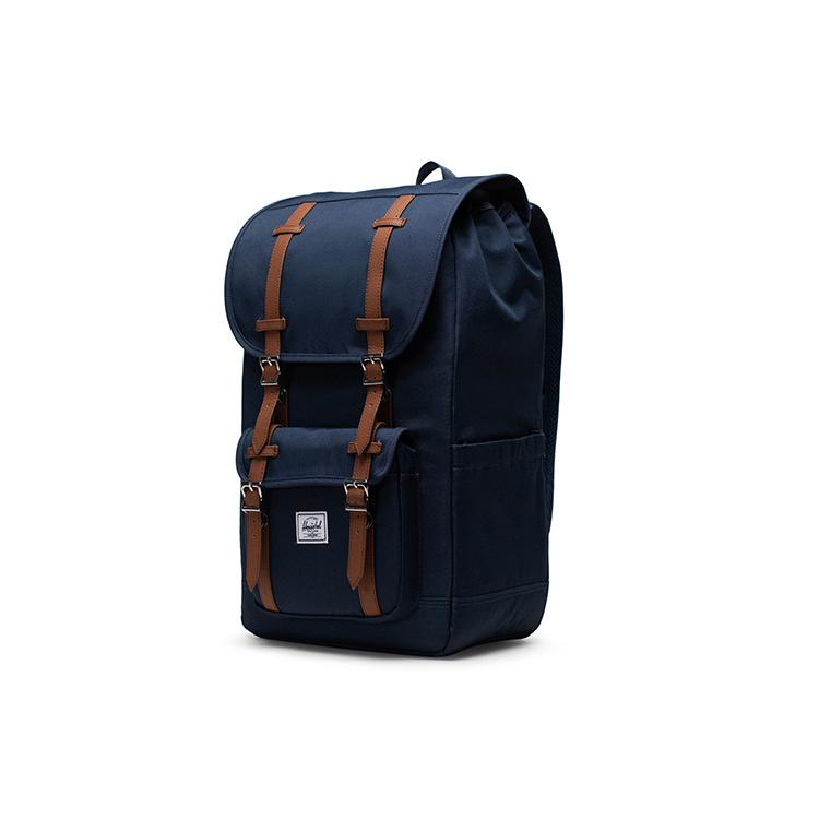 Herschel Новый Улучшенный Экологичный Рюкзак из Переработанной Ткани Унисекс Синий 11390-00007-OS