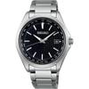 Мужской SBTM291 (Мужской металлический браслет SEIKO SELECTION) Круглые часы серебряные аналоговые
