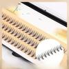 Scarecrow Barbie 10-Piece Fishtail Eyelash Extensions, 0.07 Single Cluster False Eyelashes