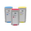 Compatible HP 728 Ink Cartridge 4-Color Set