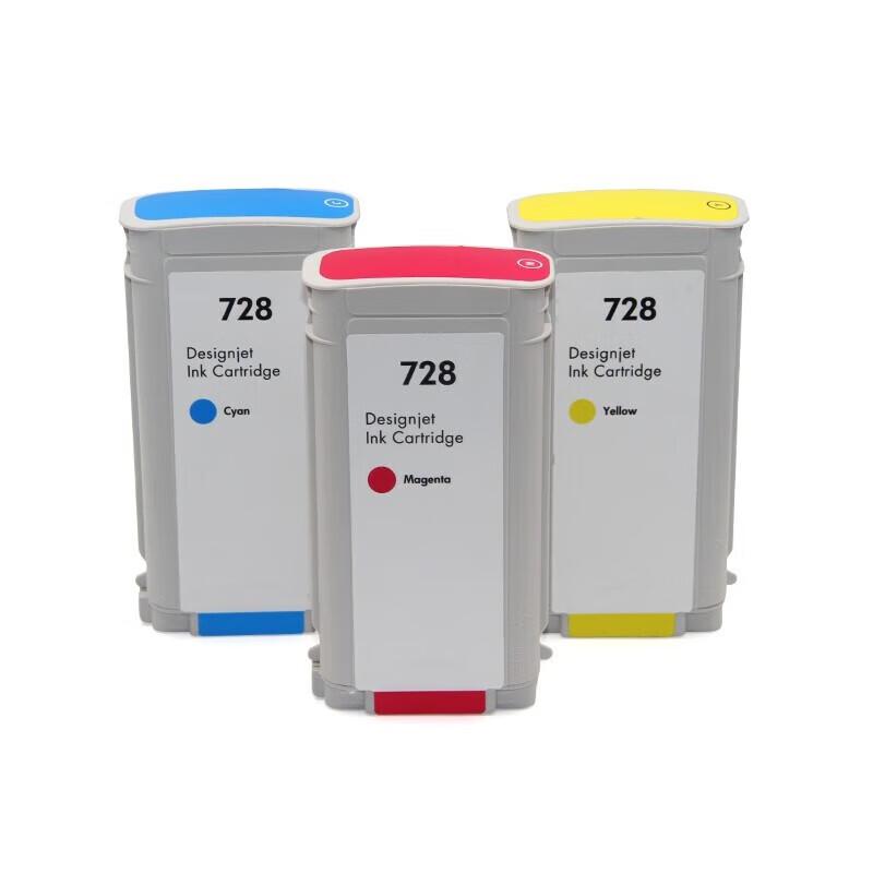 Compatible HP 728 Ink Cartridge 4-Color Set