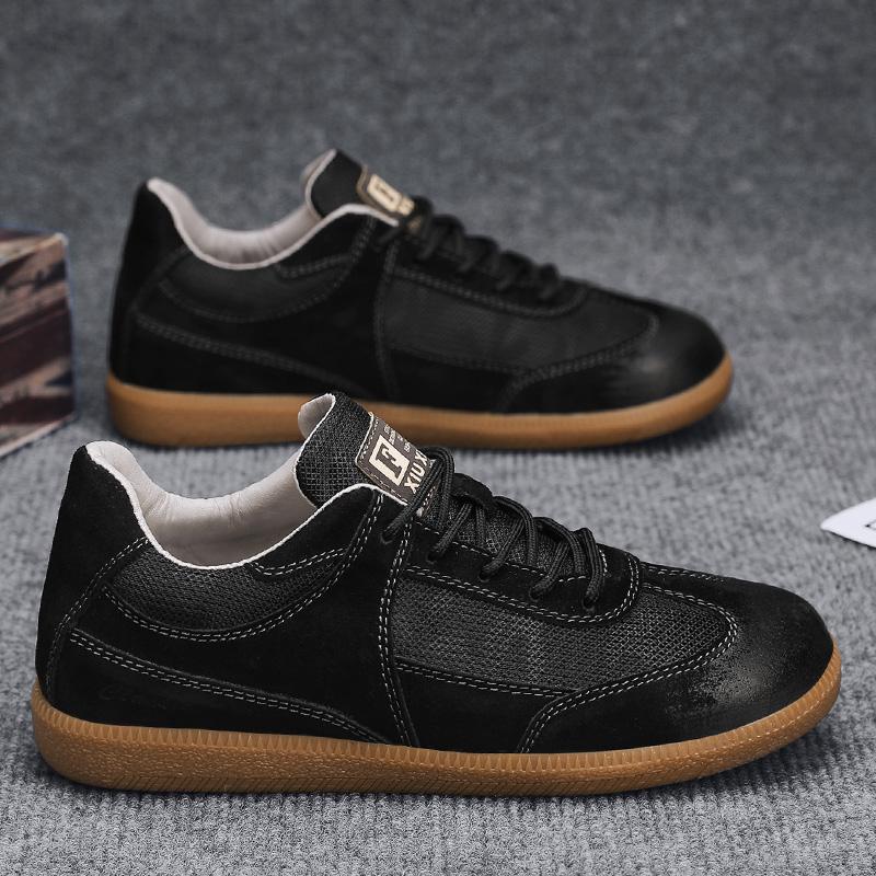 Fashion High Quality Men Shoes Handmade Leather Footwear Male Casual Business Flats Outdoor Soft Soled Travel Sneakers Brand Moccasins