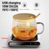 Smart Electric Teapot Warmer Beverage Warmer Usb Charging Coffee Cups Heater with Adjustable Temperatures for Home