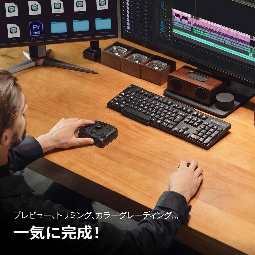 TourBox Elite Беспроводной Bluetooth для профессионального тактильного видео, фото, иллюстрации, Premiere, DaVinci и Clip Studio Paint Устройство для левой руки, Использовать,