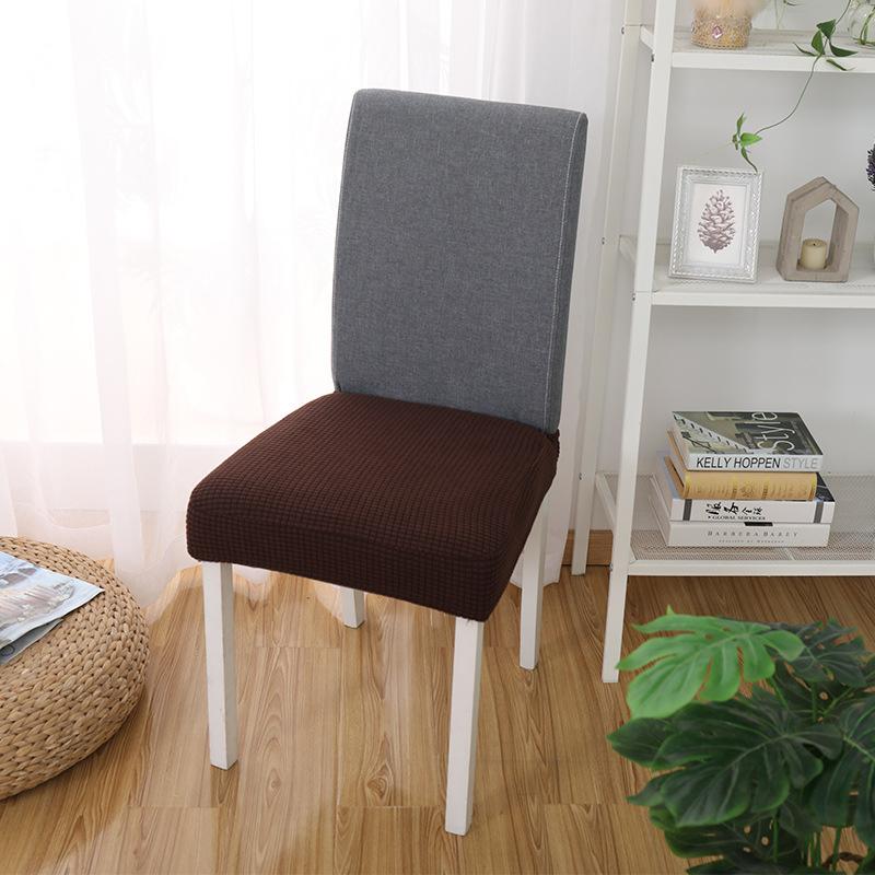 Чехлы на стулья для обеденного стола, универсальные эластичные современные бытовые универсальные чехлы на сиденья стула, офисные вращающиеся чехлы на сиденья стула