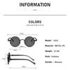 Retro Metal Round Frame Sunglasses Luxury Brand Men Women Fishing Cycling Driving Sun Glasses Outdoor UV400 Goggles