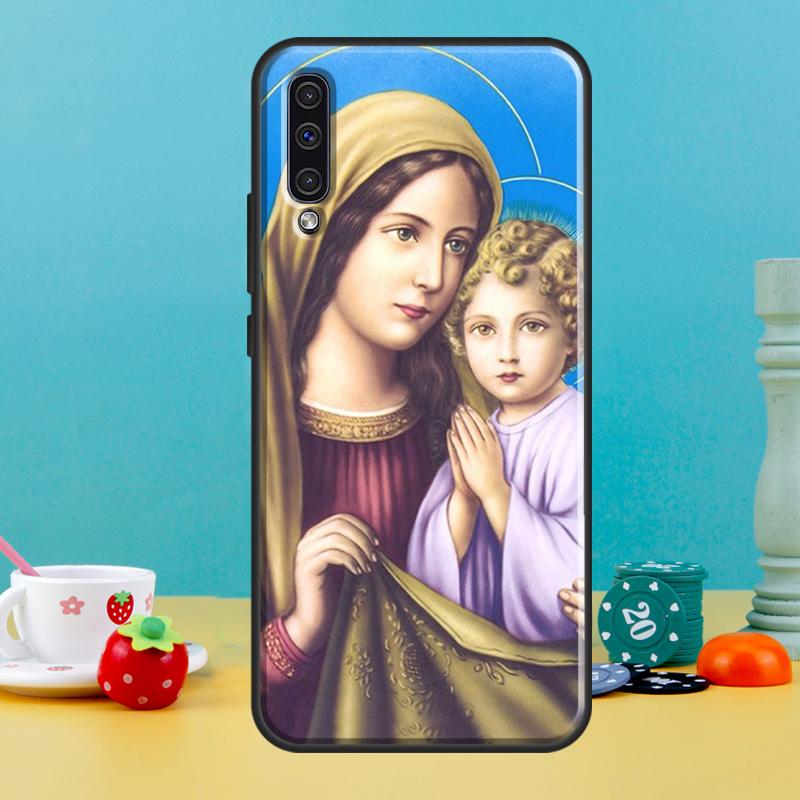 Religious Mary and Jesus Case For Samsung Galaxy A32 A16 A55 A06 A05 A36 A26 A54 A34 A14 A22 A52 A35 A15 A53 A13 A56