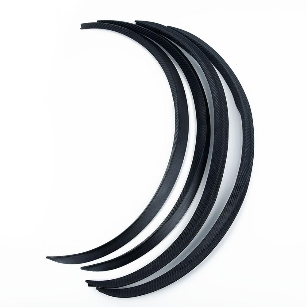4 шт., 73*2,5 см, автомобильная накладка из бон-волокна, накладка на колесо для бровей, накладка на арку для губ, полоса для защиты крыла, высокое качество, экстерьер автомобиля