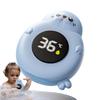 Baby Bath Tub Temperature Monitor Hot Cold Water Resistant Temperature Warning Monitor Safety Bath Tube Floating Toy With Led