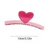 Новые розовые заколки-крабы для волос в форме сердца большого размера для женщин и девочек, милые аксессуары для волос, заколка-краб в форме прямоугольника