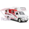 1/28 Scale DIY Luxury Motorhome DIE-CAST Car Model, Zinc Alloy Die-Cast Pull Back Vehicles Kid Toys for Boy Girl Gift