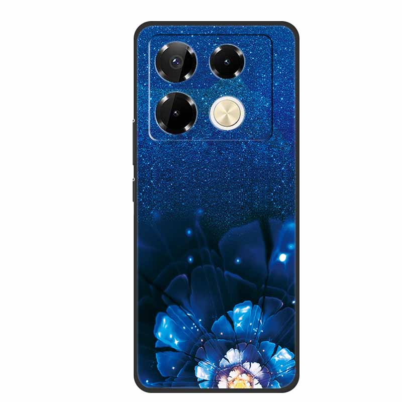 Чехол для Infinix Note 40 Pro 4G, мягкий силиконовый задний чехол из ТПУ для телефонов Infinix Note40 X6850 X6853, оригинальный цветной Capa