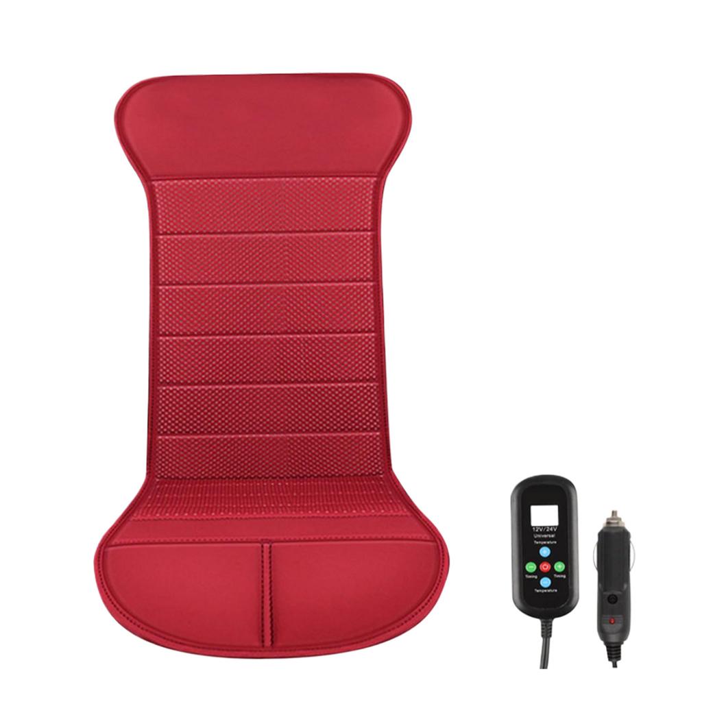 Универсальный зимний чехол для автомобильного сиденья с подогревом 12 В, подогреватель, подушка для автомобильного сиденья, универсальный защитный чехол для автомобильного сиденья, накидка, накладки