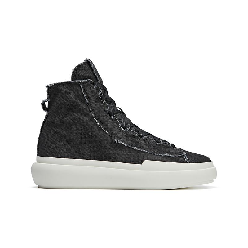 adidas Высокие черные с белым кроссовки унисекс Y-3 Nizza ID1459