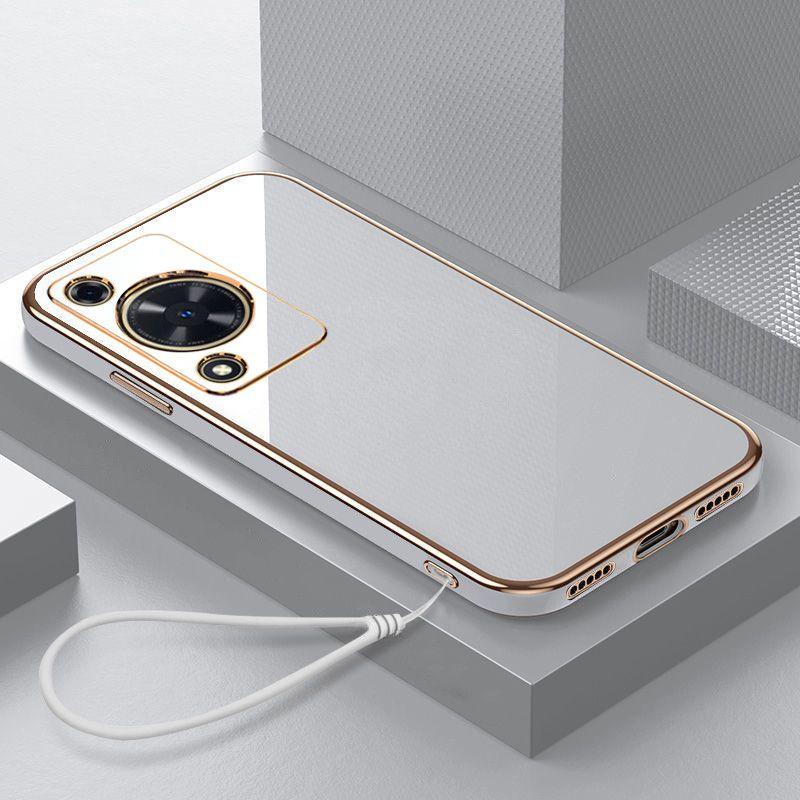 Для Huawei Nova Y72 Чехол Huawei Nova Y72 Чехол Huawei Nova Y72 Роскошный квадратный чехол для телефона Противоударная задняя крышка