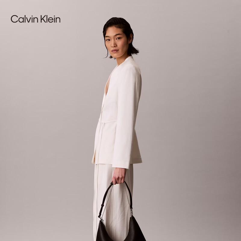 Calvin Klein Женская сумка-хобо на плечо с цепочкой и монограммой
