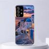 Греция Летом Санторини Мягкий Чехол Для Samsung Galaxy A17 A16 A26 A36 A56 A15 A14 A13 A55 A54 A53 Чехол Для Телефона A25 A35 A24 A34