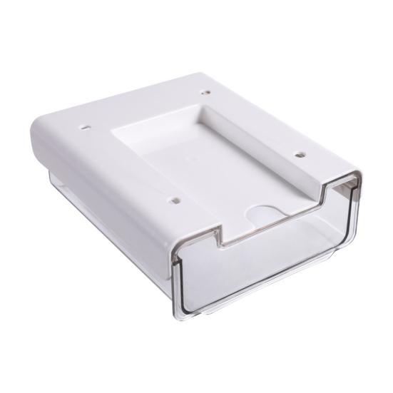 1 Set Under Desk Drawer Space-saving Large Capacity Plastic Multifunctional Stationery Pen Organizer Drawer for Home