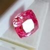 Natural Light Pink Morganite 10+ Ct Cushion Cut Certified Stunning Gemstone
