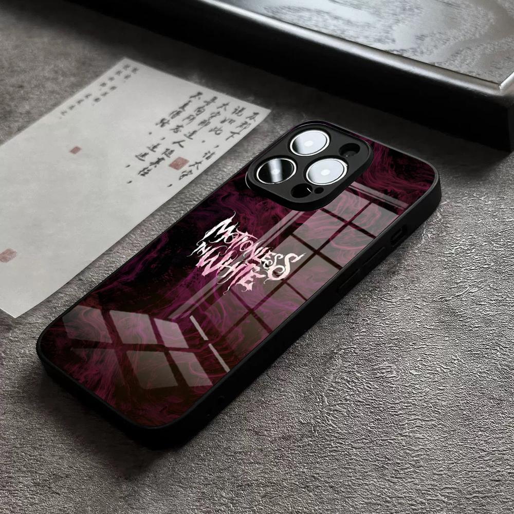 Band M-Motionless Phone Case For iPhone 18 17 16 Pro Max 15 Plus 14 Pro 12 11 13 Mini X XR XS Max SE Glass Cover