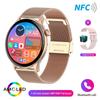 2024 New Women Smart Watch AMOLED 1.43" Screen NFC Heart Rate Blood Oxygen Bluetooth Call IP68 Waterproof  Ladies Gift Smart Watch